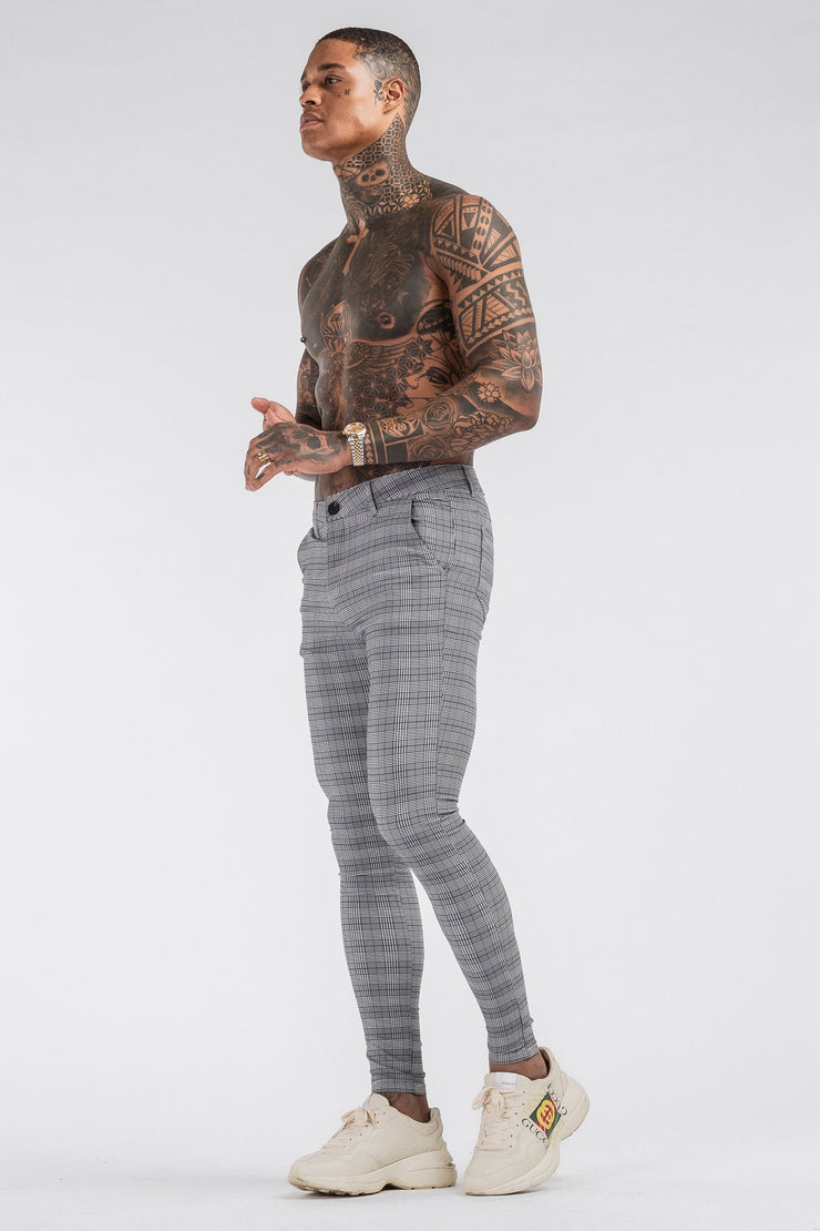 THE LATO TROUSERS - GREY - Modern Icon